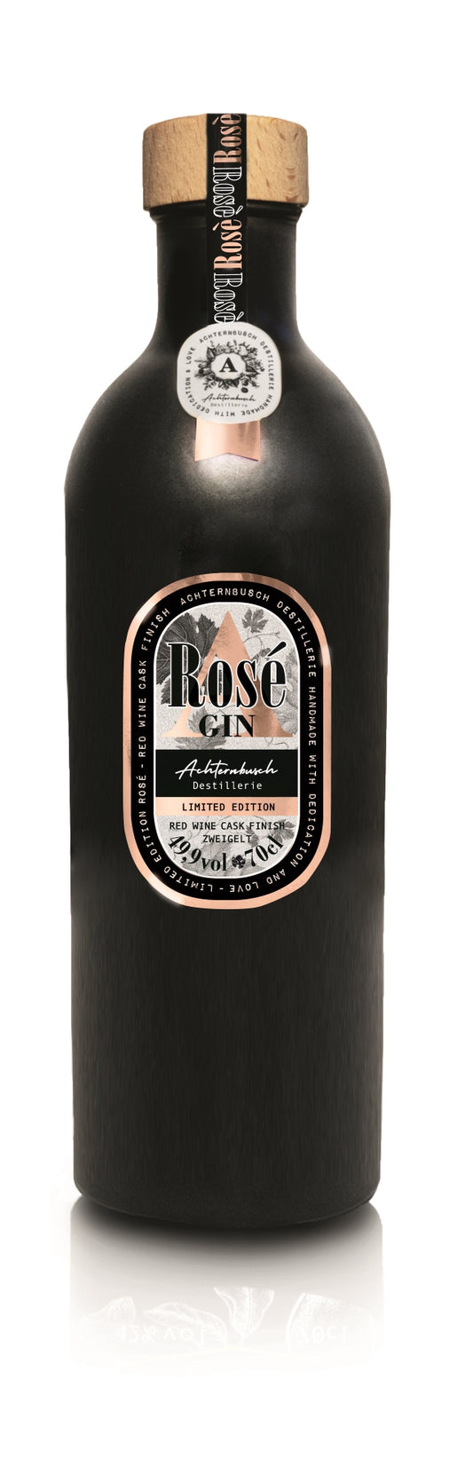 Achternbusch Gin Rose | Red Wine Cask Finish | Zweigeltfass | 49,9% Vol. | 70cl
